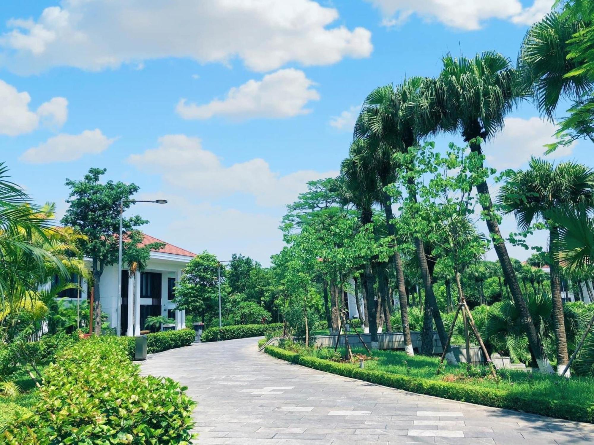 เอ็นซีซี การ์เดน วิลลาส์ Hotel ฮานอย ภายนอก รูปภาพ