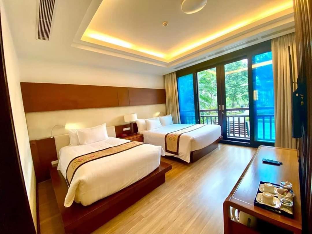 เอ็นซีซี การ์เดน วิลลาส์ Hotel ฮานอย ภายนอก รูปภาพ